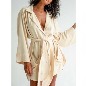 Bahhgoose long sleeve von blazer dress